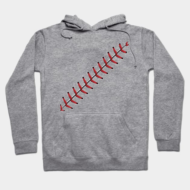 Baseball Lace Hoodie by AnnArtshock